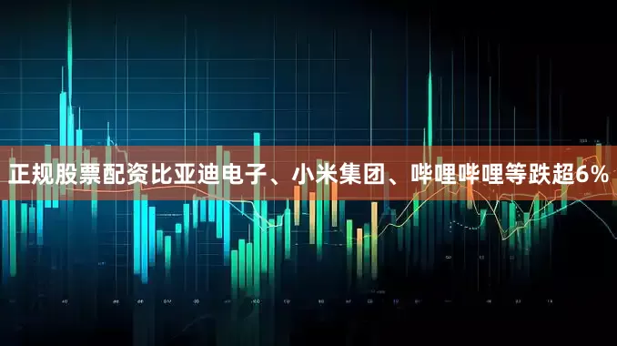 正规股票配资比亚迪电子、小米集团、哔哩哔哩等跌超6%